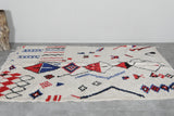 Moroccan Berber Rug 4.5 FT x 7.6 FT - Handwoven Wool Carpet