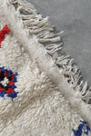 Moroccan Berber Rug 4.5 FT x 7.6 FT - Handwoven Wool Carpet