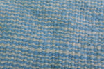 Moroccan Rug – Light Blue Striped Pattern | 2.8 FT x 5.3 FT