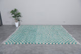 Handmade Rug 8 FT X 9.8 FT - Vibrant Checkered Design