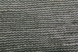 Moroccan Rug – Earthy Gray Striped Texture | 3 FT x 6.8 FT