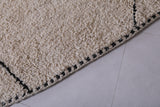 Custom all wool handmade carpet, Beni ourain berber rug