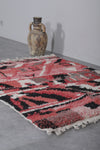 beni ourain rug 3.8 X 5.1 Feet