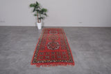 Traditional Moroccan Runner Rug – 3.4 x 8.1 ft | Bold Berber Pattern