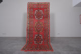 Traditional Moroccan Runner Rug – 3.4 x 8.1 ft | Bold Berber Pattern