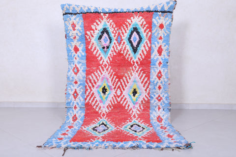 Moroccan berber rug 3.6 X 6.6 Feet