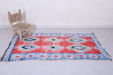 Moroccan berber rug 3.6 X 6.6 Feet