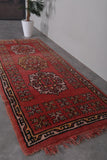 Traditional Moroccan Runner Rug – 3.4 x 8.1 ft | Bold Berber Pattern