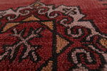 Traditional Moroccan Runner Rug – 3.4 x 8.1 ft | Bold Berber Pattern