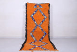 Moroccan berber rug 3.8 X 9.8 Feet