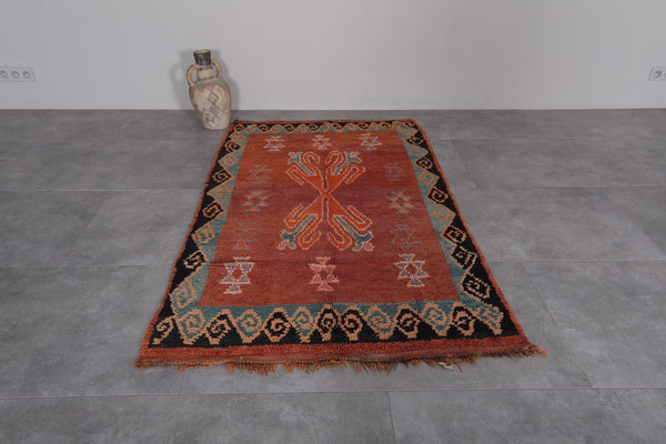 Boujad Moroccan rug – 4 x 6.5 ft | Traditional handmade carpet