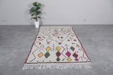 Colorful Handmade Moroccan Rug | 5 x 9 ft | Artistic Berber Design