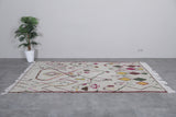 Colorful Handmade Moroccan Rug | 5 x 9 ft | Artistic Berber Design