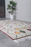 Colorful Handmade Moroccan Rug | 5 x 9 ft | Artistic Berber Design