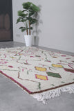Colorful Handmade Moroccan Rug | 5 x 9 ft | Artistic Berber Design