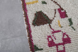 Colorful Handmade Moroccan Rug | 5 x 9 ft | Artistic Berber Design