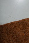 7.9 x 13.9 ft Moroccan Rug - Plush Handwoven Wool in Rich Earth Tone