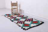 Moroccan berber rug 2.4 X 6.1 Feet