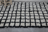 Moroccan Beni ourain rug 4.6 FT X 6.2 Feet