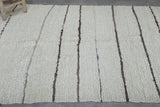 Vintage handmade moroccan berber rug  5.2 FT X 7.5 FT