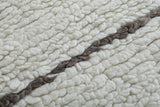 Vintage handmade moroccan berber rug  5.2 FT X 7.5 FT
