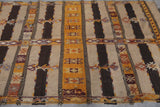 Handcrafted Moroccan Rug 4.4 x 7.5 FT - Vibrant Tribal Design