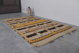 Handcrafted Moroccan Rug 4.4 x 7.5 FT - Vibrant Tribal Design