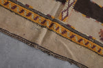 Handcrafted Moroccan Rug 4.4 x 7.5 FT - Vibrant Tribal Design