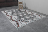 Stunning Handmade berber moroccan rug ,  5.8 FT X 8 FT