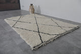 Moroccan wool rug 4 FT X 6.1 FT