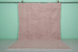 8 x 10.3 FT Moroccan Rug – Soft Blush Pink Minimalist Design