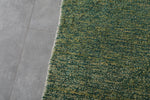 Green Wool Custom Size Moroccan Rug – Handwoven Elegance