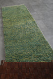 Green Wool Custom Size Moroccan Rug – Handwoven Elegance