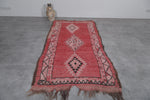 Vintage Moroccan Rug – 3.6 x 7.8 ft | Handwoven Berber Design