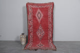 Vintage Moroccan Rug – 3.6 x 7.8 ft | Handwoven Berber Design