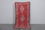 Vintage Moroccan Rug – 3.6 x 7.8 ft | Handwoven Berber Design