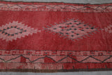 Vintage Moroccan Rug – 3.6 x 7.8 ft | Handwoven Berber Design