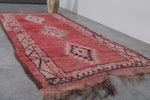 Vintage Moroccan Rug – 3.6 x 7.8 ft | Handwoven Berber Design