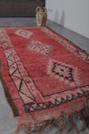 Vintage Moroccan Rug – 3.6 x 7.8 ft | Handwoven Berber Design