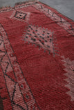 Vintage Moroccan Rug – 3.6 x 7.8 ft | Handwoven Berber Design