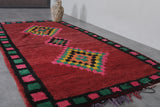 Traditional Moroccan Rug – 4.4 x 8 ft | Geometric Handmade Carpet