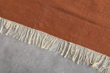 Flatwoven Custom Moroccan Rug in Terracotta