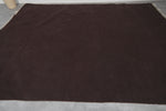 Flatwoven Custom Moroccan Rug in Dark Brown