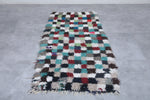 Colorful Moroccan Rug 3 X 5.7 Feet