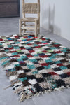 Colorful Moroccan Rug 3 X 5.7 Feet