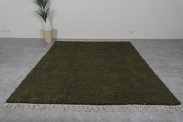 Custom size moroccan wool rug
