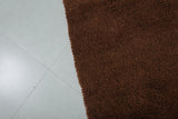 Moroccan Brown Wool Rug - 8 x 11.8 ft | Handwoven Home Elegance