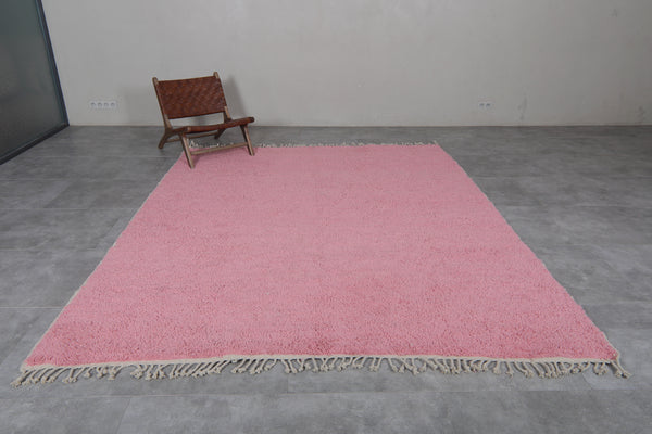 Custom Pink Moroccan Rug – Tailored to Your Space