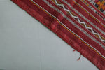 Moroccan Red Rug – 4.4 FT x 7.1 FT | Handwoven Berber Design