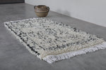 Handmade moroccan rug 2.2 FT X 4.2 FT